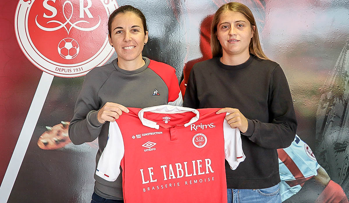 Audrey Dupupet signe au SDR