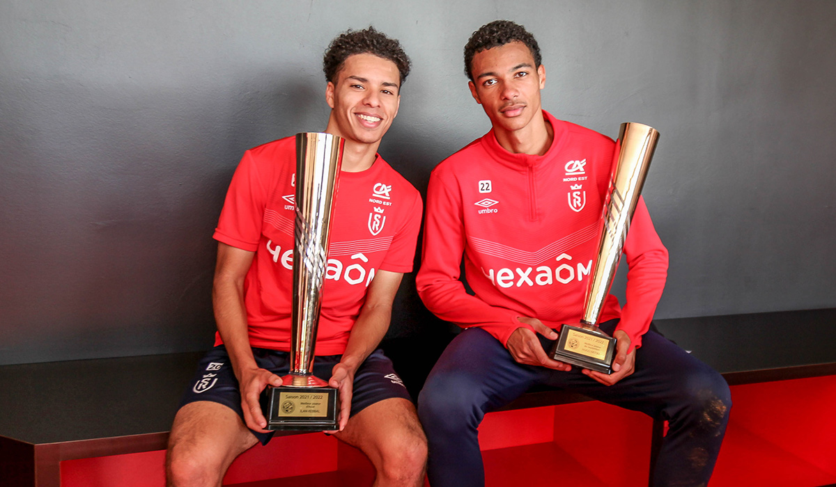 Ilan Kebbal et Hugo Ekitike