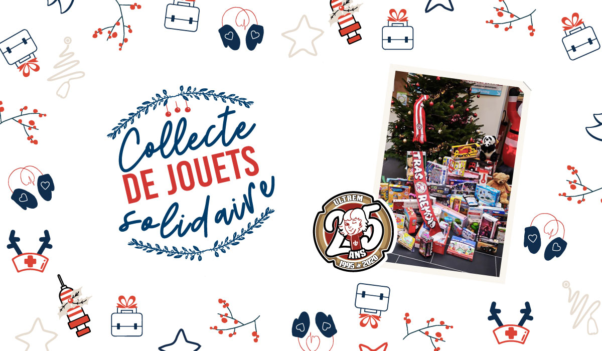 Collecte de jouets des Ultrem 1995