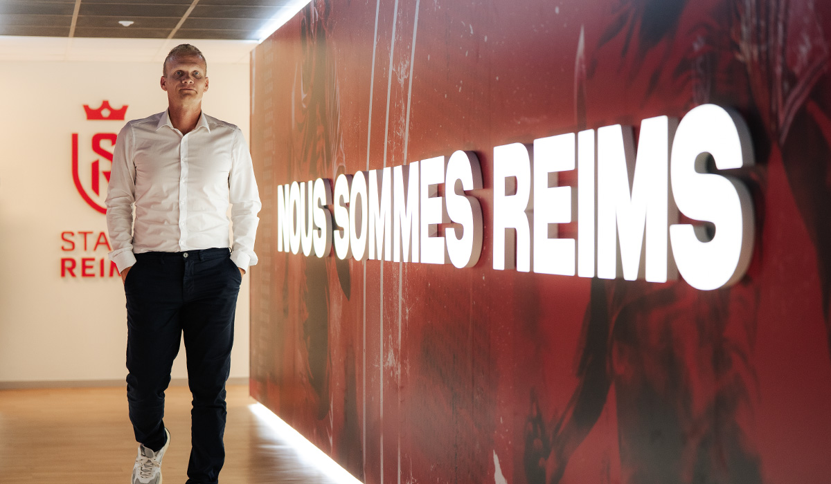 Karel Geraets, nouvel entraîneur du Stade de Reims