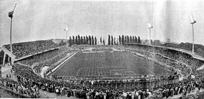 Stade de Reims - Stade Auguste Delaune époque
